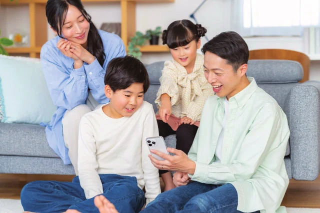 家族で福利厚生サービスを利用